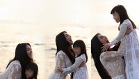Pasca bercerai dari Jerry Aurum, Denada kini menjadi orang tua tunggal dari sang buah hati, Shakira.  Foto: Dok. Instagram/denadaindonesia