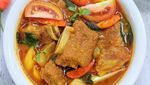 Sedap! Pindang Iga Sapi Berkuah Gurih Pedas Buat Makan Siang
