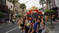 Traveler juga bisa bertemu karakter lucu seperti Gru dari Despicable Me di sini (Shinta/detikTravel)
