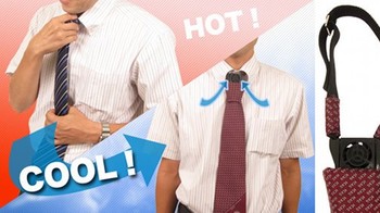 Dasi ini pas banget kayaknya untuk menyejukan suasana pas ketemu atasan karena bisa membuat badan lebih adem. (Foto: internet)