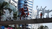 Kegiatan bersih-bersih ini merupakan salah satu upaya untuk menyambut Asian Games 2018.