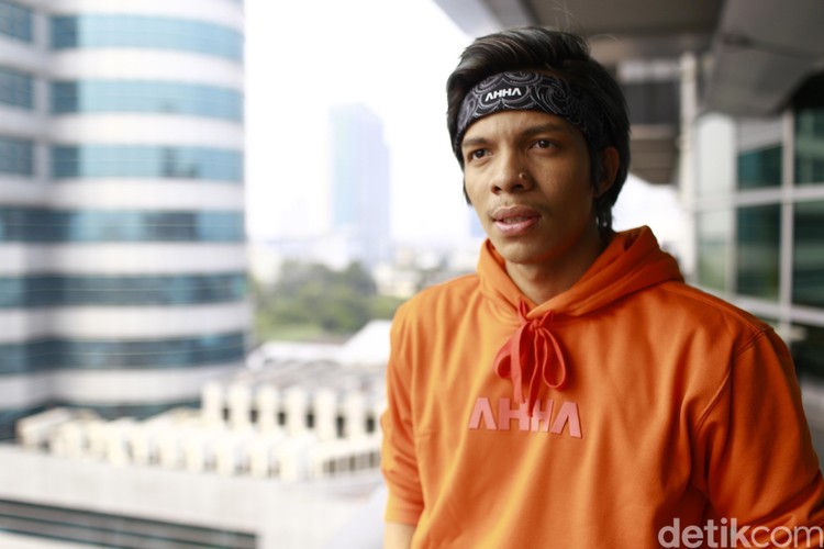 Atta Halilintar saat berkunjung ke kantor detikcom.