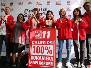 Zero Caleg Eks Koruptor, PSI Banggakan Diri