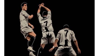Good luck di Juventus, Ronaldo! Foto: istimewa