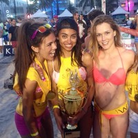 Selain basket, olahraga favorit lainnya adalah voli. Semasa kuliah di University of Michigan, ia aktif sebagai atlet voli kampus. (Foto: Instagram/@_maramartin_)