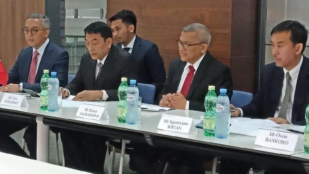 Moeldoko saat menghadiri pertemuan di KTT OGP. 