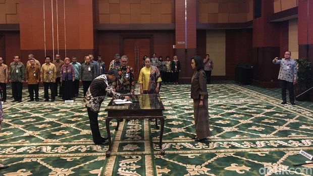 Sri Mulyani Lantik Dua Pejabat Eselon I Kemenkeu