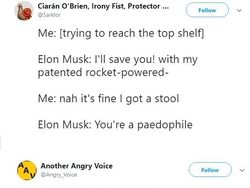 Meme Lucu Elon Musk Asal Tuduh Pedofil