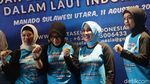 Pemecahan Rekor Muri untuk Penyelam Massal Wanita