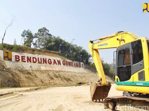 Pembangunan Bendungan Gondang Ditarget Rampung Oktober 2018