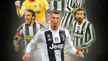 Ronaldo mengikuti jejak pemain legendaris lain yang membela Juventus di masa silam. Foto: istimewa