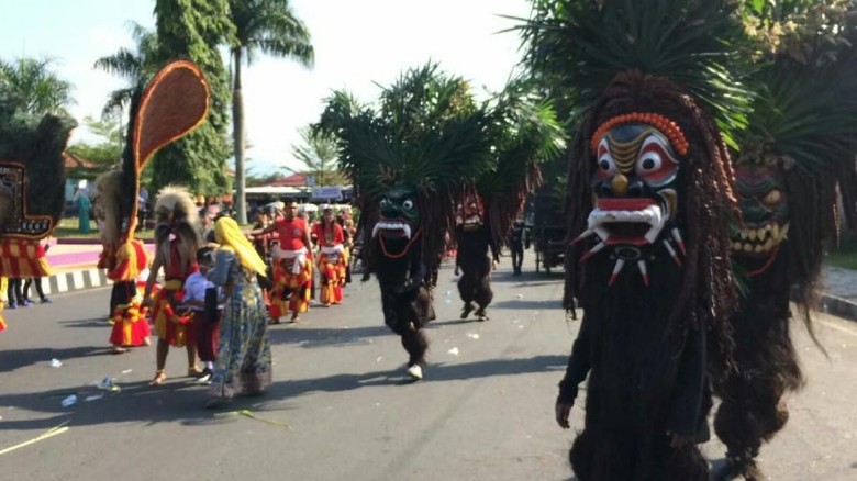 Galuh Etnic Carnival di Ciamis (Dadang Hermansyah/detikTravel) Galuh Etnic Carnival di Ciamis (Dadang Hermansyah/detikTravel)