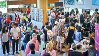 Ada kurang lebih 1.400 orang pengunjung yang hadir di acara Indonesia Fest ini. Acara berlangsung dari pukul 12.00 sampai 16.00 waktu setempat. (dok. KJRI Vancouver)