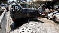 Puluhan orang lainnya belum ditemukan. (Foto: Dok. REUTERS/Issei Kato)