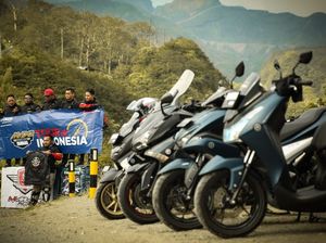Kisah Seru Pengguna Skutik Ikuti Touring Estafet Akbar