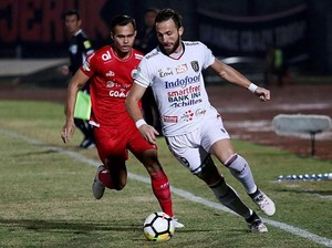 Persija Takluk di Tangan Bali United