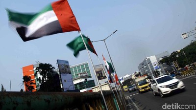 Ini Bendera Peserta Asian Games yang Diikat Bambu