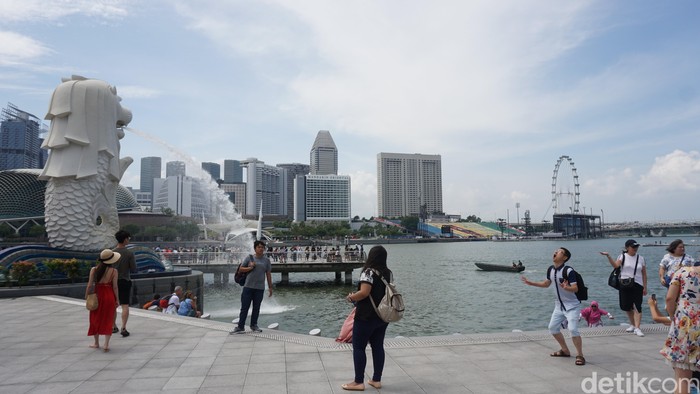 Merlion Park Singapura