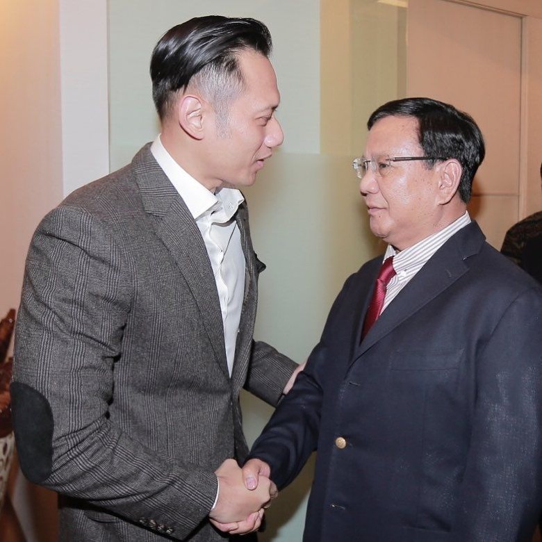 AHY ke Prabowo: Terima Kasih Telah Jenguk Pak SBY, Sehat Selalu AHY ke Prabowo: Terima Kasih Telah Jenguk Pak SBY, Sehat Selalu