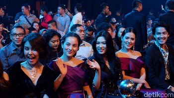 Di antaranya ada Vanesha Prescilla, Chelsea Islan, Isyana Sarasvati, Raisa dan Morgan. (Foto: detikINET/Adi Fida Rahman)