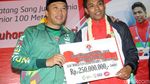Lalu Muhammad Zohri Tiba di Tanah Air
