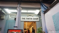 Inilah The Tintin Shop, traveler bisa menemukan aneka barang unik tentang Tintin di sini (Shinta/detikTravel)