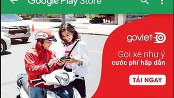 Ini penampilan aplikasi Go-Viet yang sudah siap diunduh di Play Store wilayah Vietnam. Foto: Techbike