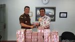 Penampakan Uang Cash Rp 4,2 Miliar dari Koruptor RSUD di Sumut