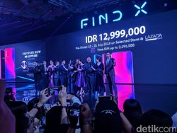 Potret Peluncuran Ponsel Termahal Oppo di Jakarta