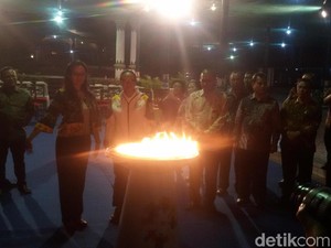 Malam Ini, Api Obor Asian Games Diinapkan di Keraton Yogyakarta