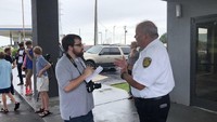 Satu-satunya cara sampai kantor adalah dengan berjalan kaki. (Foto: Dok. Pelham Police Department)