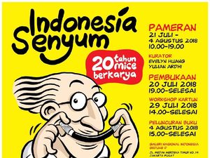 Kartunis Mice Gelar Pameran Tunggal Indonesia Senyum - 20 Tahun Berkarya