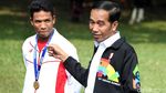 Presiden Jokowi Sambut The Flash Indonesia di Istana Bogor