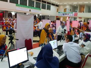 Begini Perekaman Biometrik di Asrama Haji, Pindahan dari Arab Saudi