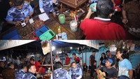 Saat berkunjung ke Jogja, Ibas memilih menu makan malam lesehan di sana. Sambil dihibur oleh para pengamen yang bernyanyi. Foto: Instagram @ibasyudhoyono