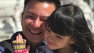 So Sweet! Hangatnya Kebersamaan Putri Denada dan sang Ayah