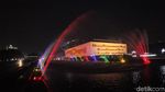 Air Mancur Warna-warni Percantik Gedung DPR
