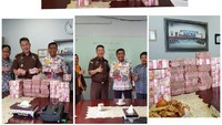 Mereka sudah membayar uang penggantinya dan sudah kita setor ke kas negara melalui BRI, tutur Kajari Mandailing Natal Arief Zahrul Yani. (Foto: ist)