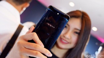 Oppo Find X berhasil menempati urutan ke-2 dengan nilai 286589. Foto: detikINET/Adi Fida Rahman