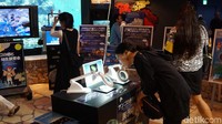 Di Lantai 4, kamu akan melihat akuarium yang menyerupai etalase laut dalam Okinawa dan juga bisa mengamati pertumbuhan koral dari fasilitas kaca pembesar yang telah disediakan pengelola (Masaul/detikTravel)