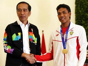 Di Hadapan Jokowi, Zohri Curhat Soal Perhatian Dubes Finlandia