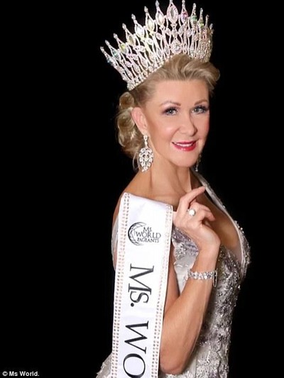 Robyn Canner, wanita 60 tahun pemenang Ms. World 2018. Foto: Ms World Robyn Canner, wanita 60 tahun pemenang Ms. World 2018. Foto: Ms World