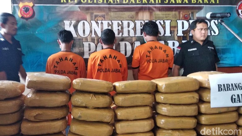 Ganja 1 Kuintal Asal Aceh Gagal Beredar di Jabar