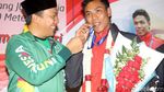 Lalu Muhammad Zohri Tiba di Tanah Air
