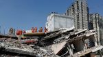 Foto: Runtuhnya Gedung 6 Lantai yang Sedang Dibangun di India