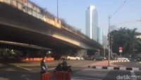 Menyambut Asian Games 2018, Pemprov DKI Jakarta memberlakukan sistem ganjil genap di sejumlah ruas jalan. Mulai hari ini, Rabu (18/7) hingga 31 Juli 2018 akan dilakukan sosialisasi perluasan sistem ganjil-genap (Foto: Parastiti Kharisma Putri/detikcom).