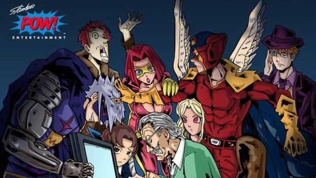 Ketika Stan Lee Hidup Bareng Tim Superhero di Komik 'Work Force'