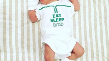 Baju bayi Grab yang bikin gemas. (Foto: Instagram)