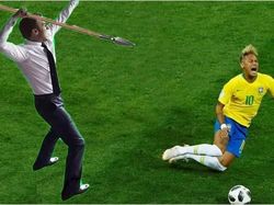 Meme Kocak Selebrasi Presiden Prancis di Piala Dunia