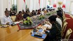 Jokowi Buka Sidang Kabinet RAPBN 2019